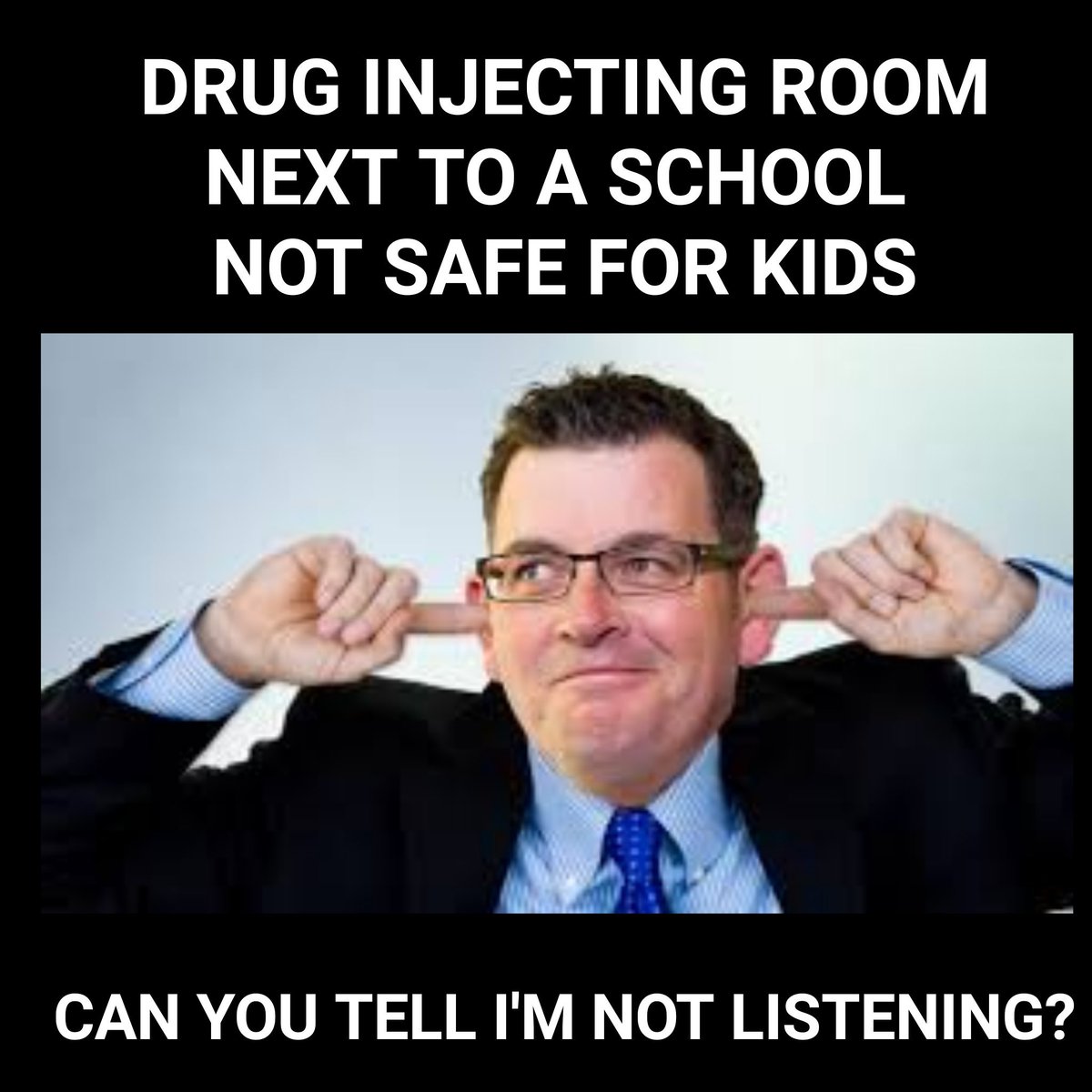 SophiePappasAU's tweet image. ▶️ March 2018
@DanielAndrewsMP bans alcohol advertising within 150 meters of all Vic schools to protect children from alcohol harm.
▶️ 3 mths later he opens a Supervised Injecting Room next door to a primary school!
#AreYouKiddingMe?
#KidsNotDrugs
#KidsSafety
#springst
#Shameful