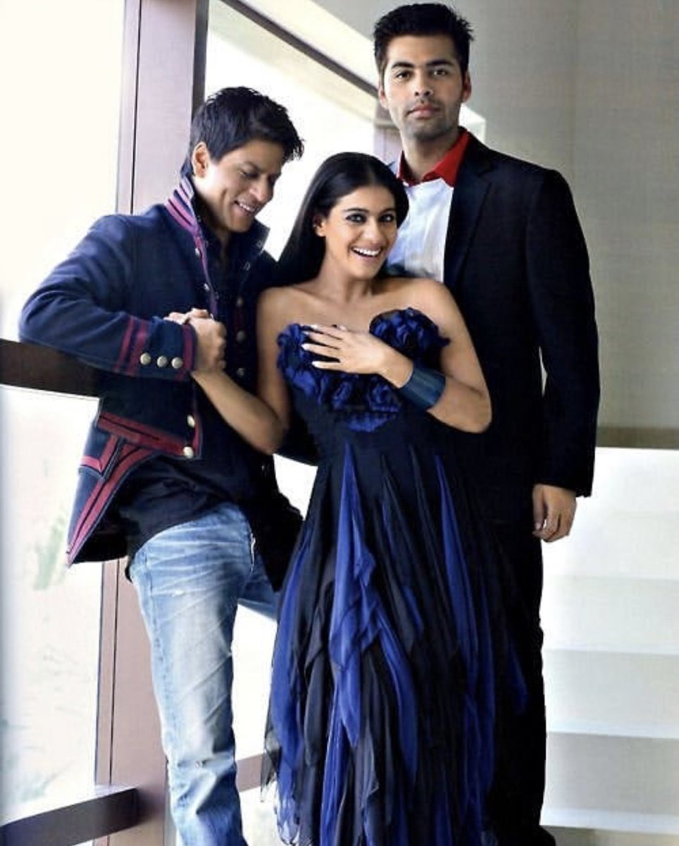 RT if you would like to see this trio come together for a movie again! @karanjohar <a href="/iamsrk/">Shah Rukh Khan</a> <a href="/KajolAtUN/">Kajol</a>