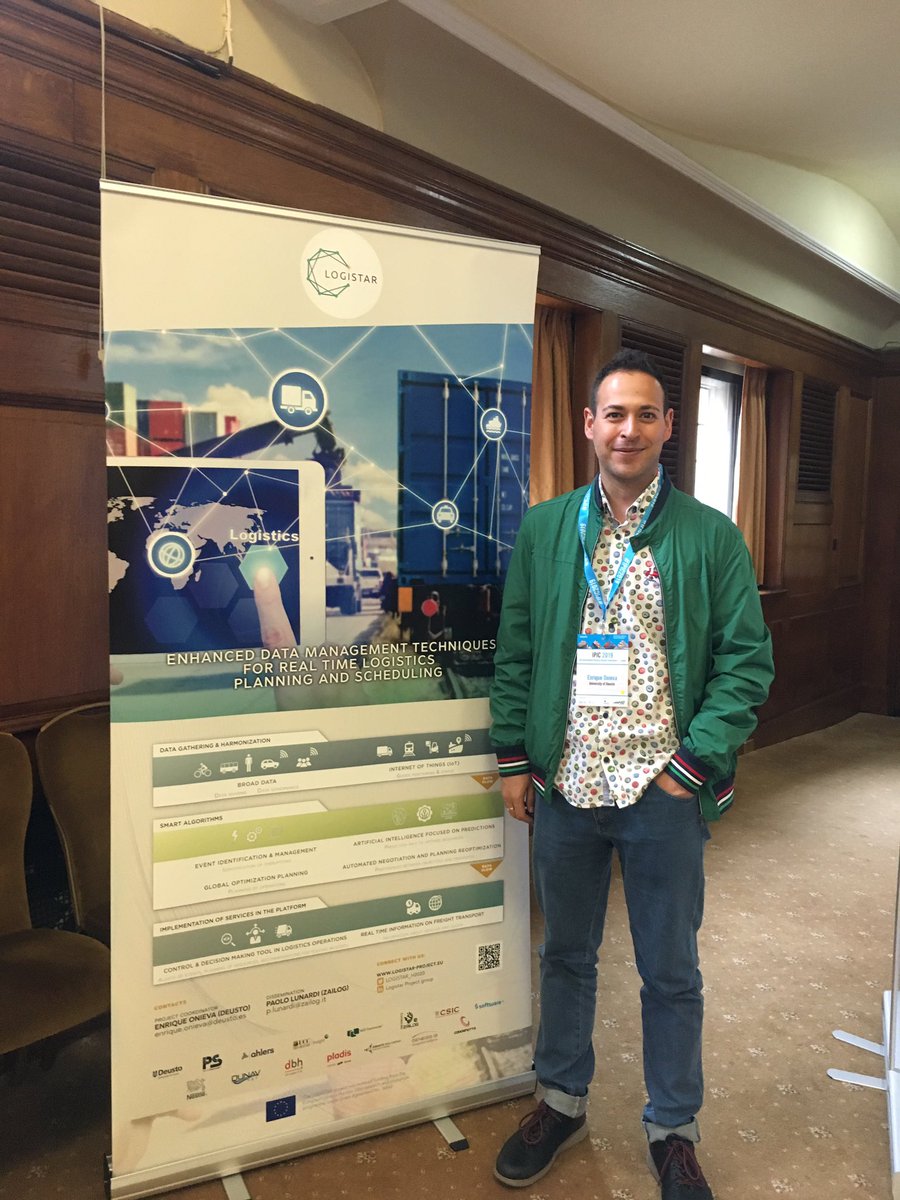 NaiaMerino's tweet photo. @LOGISTAR_H2020 Ready to learn and exchange knowledge at @ipic2019 https://t.co/6xtqVXTGQH