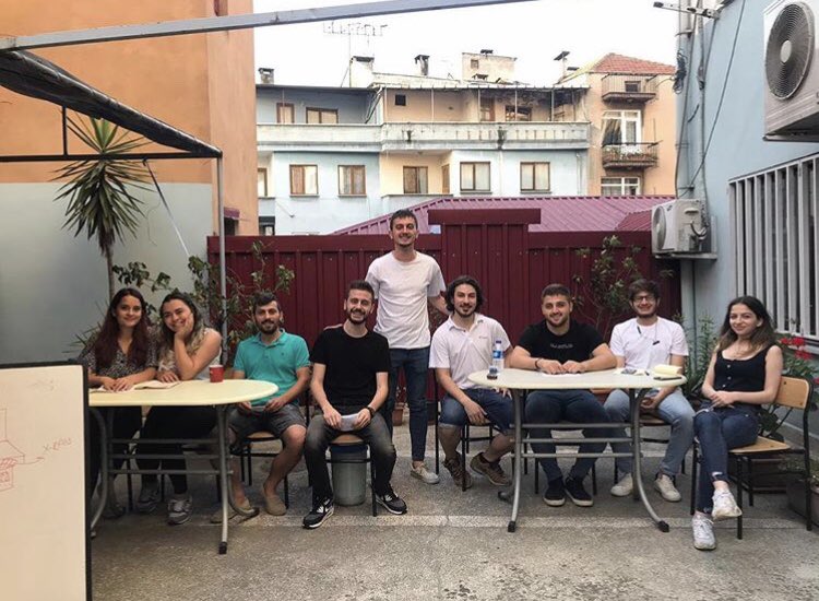 Teams are competing for the products they have desingned
#americanlifetrabzon