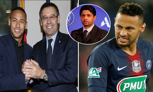 TheCataIanGiant's tweet photo. Neymar will stop in Barcelona this week to resolve the aspects of a possible move [md], then move on to meeting with PSG’s executives this coming Monday. [l’equipe] https://t.co/FNadXhRm52