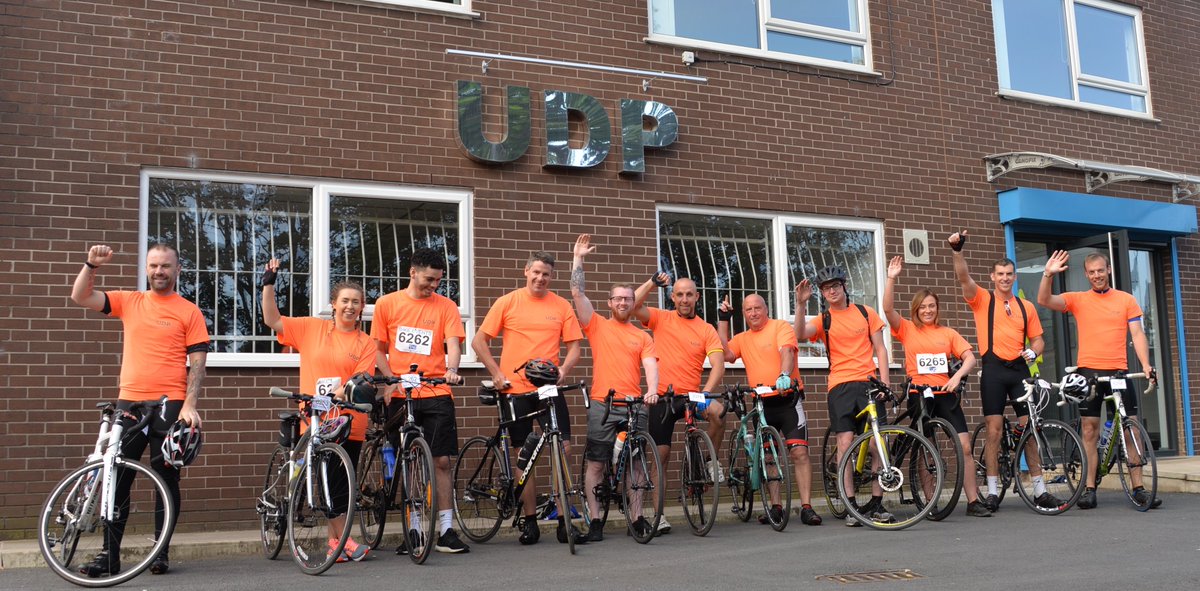 UDP “SMASHED” the Manchester to Blackpool Bike Ride on Sunday 7th July raising funds for The Christie &amp; The Broughton Trust!