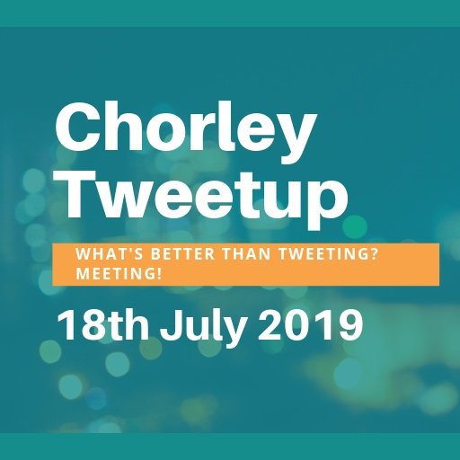 ChorleyTweetup's tweet photo. We're looking forward to seeing @DigiEnable @gillrbailey @SimplifyToSell @gilliemillie @GlassForWalkers at Chorley Tweetup next week!

If you want to join us, book your free place here >> https://t.co/z11ThhBxfV https://t.co/5aagQzvngo