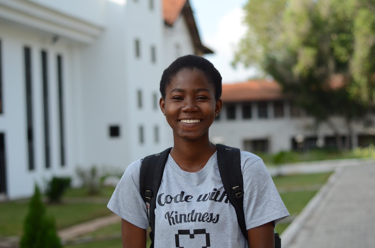 PyLadiesGhana's tweet image. We are celebrating Rosina today!
She study's Biochemistry and Molecular Biology and doubles up as a Coach to our PyLadies in Ho, where she teaches members how to code in Python.
Thank you for your commitment to #PyLadies Ghana.
#WCW #WomenWhoCodeInPython #PyLadiesGhana