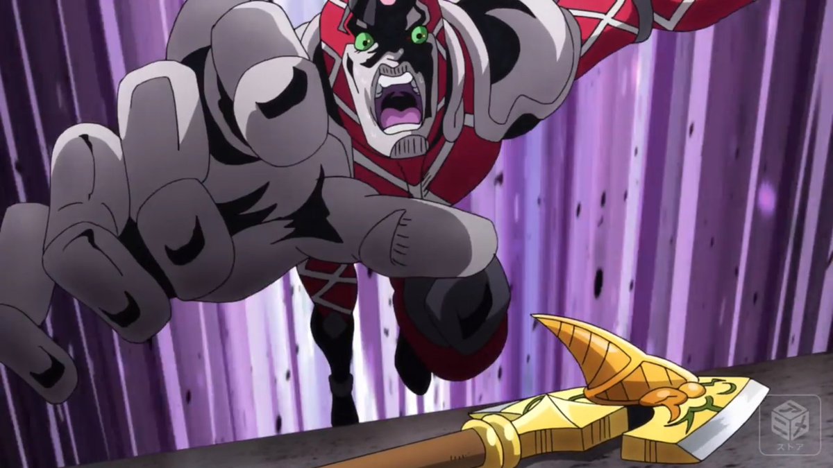 Uzivatel ペンギン Na Twitteru ジョジョ ボス 追い詰められてきましたね 終始焦りっぱなしでした ブチャラティ 堂々の最期でした 最後まで自身の信念と仲間達の為に行動した人物 最高に格好良かったです ゴールド ｅ レクイエム 最強のキング