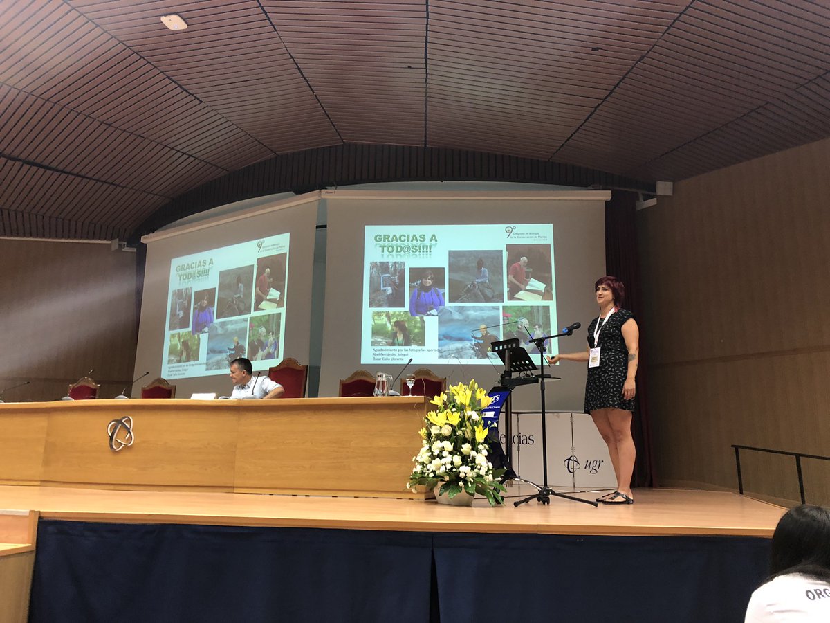 CarmenAcedo's tweet photo. Fantástica @EstrellaASaiz de @HerbariumLeb @unileon en 9ConSeb @SEBiCoP presenta los avances de nuestro proyecto #VIPAs 👏🏻👏🏻👏🏻👏🏻 https://t.co/B1je1jE9JI