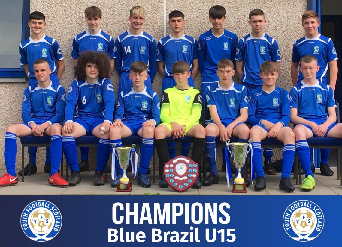 yfst's tweet image. CHAMPIONS | Congratulations to @bbbc2004, Fife Football Development League U15 Division One League Champions 2018/19!