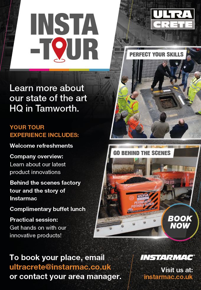 InstarmacGroup's tweet photo. Want to see how our world-renowned #potholerepair material is produced? Email us to book a factory tour ultracrete@instarmac.co.uk https://t.co/YeW5ae2FYF
