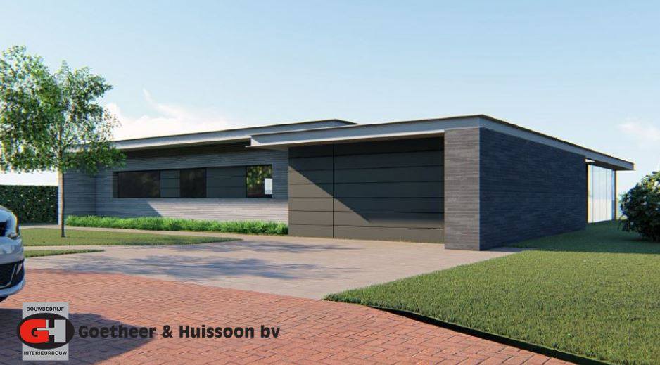Enkele weken geleden weeral. Maar toen kregen we definitief opdracht om deze bungalow incl. tuinkamer te bouwen, gelegen op een schitterende locatie aan het Veerse Meer te Kortgene. #trots #bungalow #nieuwbouw #kortgene #goetheerenhuissoon