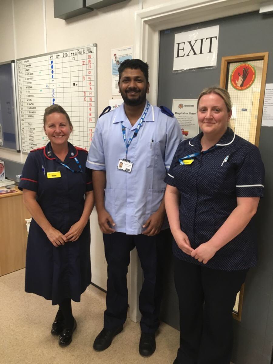 Corporatenurses's tweet photo. A big SWFT welcome to Philip one of our international recruits recently arrived- delighted to meet you and wishing you a happy and  successful career with us @SamOwen51630628 @sarahraw25 @SWFTrecruit @nhsswft @rawbubbles9 https://t.co/qGBxWB1d6b