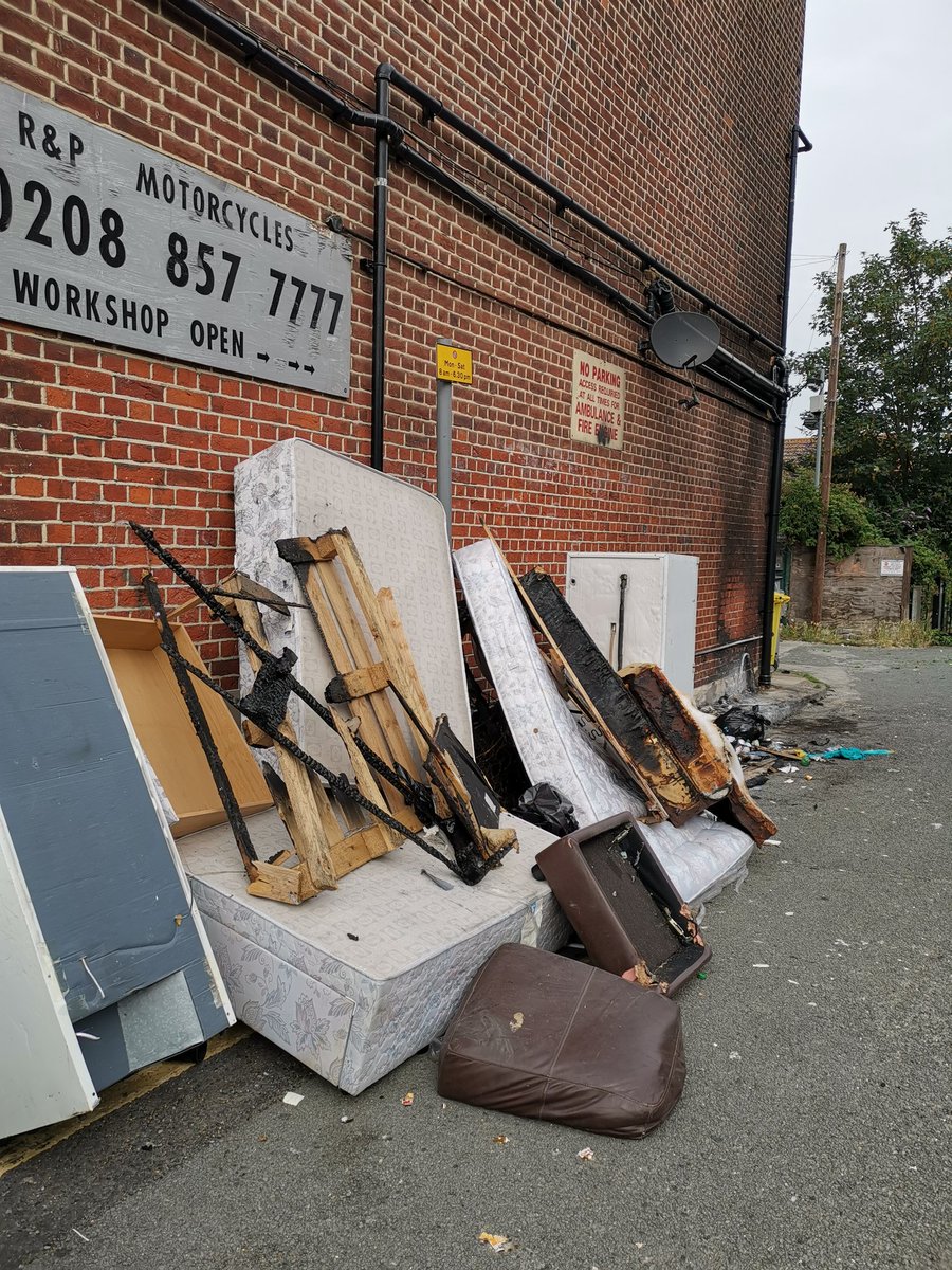 Come on <a href="/Royal_Greenwich/">Royal Borough of Greenwich</a> been six weeks n 12 fone calls. already had a fire out of control.. This is a risk