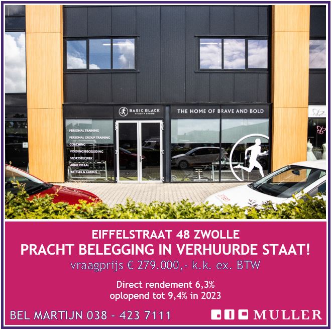 Check deze Prachtbelegging in #Zwolle - ow.ly/Lsnw50uXcuZ