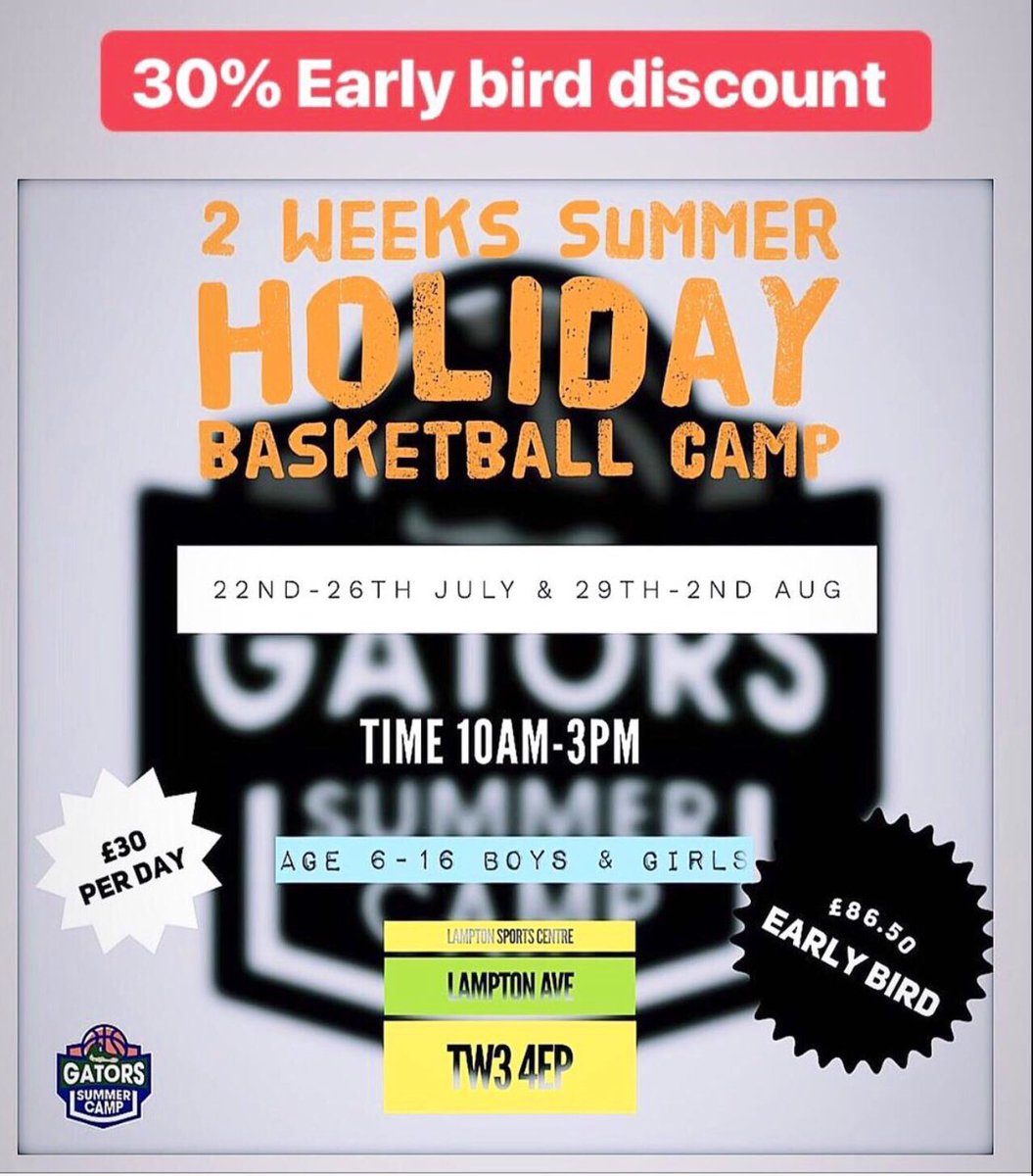 West London Gators Basketball Club tweet media