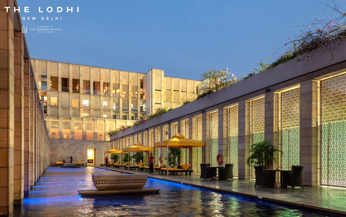 Lodhidelhi's tweet photo. Lounge at a relaxing spot by the placid pool amidst serenity, taking in the #coolblue hues at The Lodhi. Living the #goodlife has never been this easy.
#TheLodhi #LiveBespoke #LHWTraveler https://t.co/7tzMMrpOeA