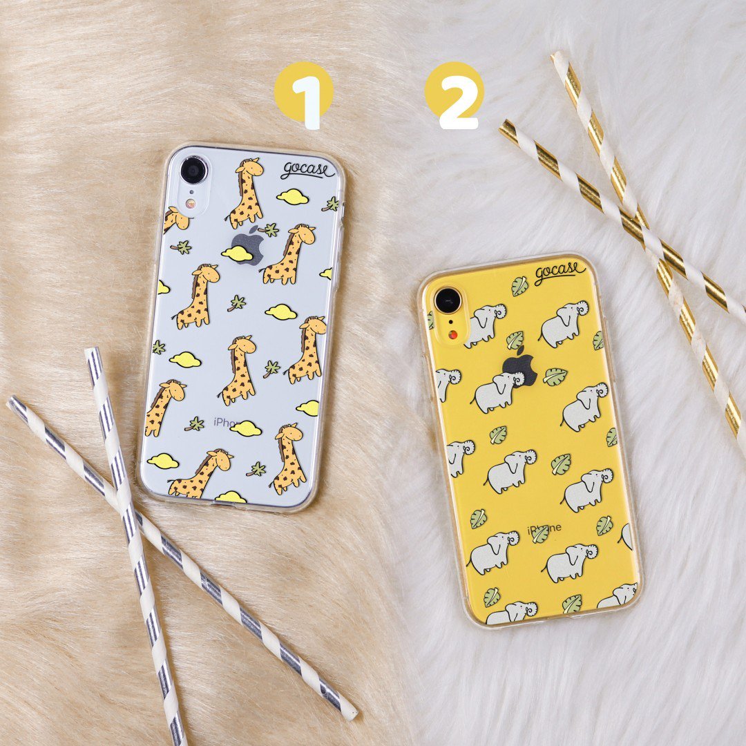 shopgocase's tweet photo. BATTLE time! What would you choose? Giraffes or elephants? 💛 Vote 1 or 2 in the comments 😍 more at https://t.co/bPNbqAfel0 
#giraffe #elephant #animallover #animalstyle #cutegiraffe #sweetelephant #lovegocase https://t.co/l0ss7xnlkf