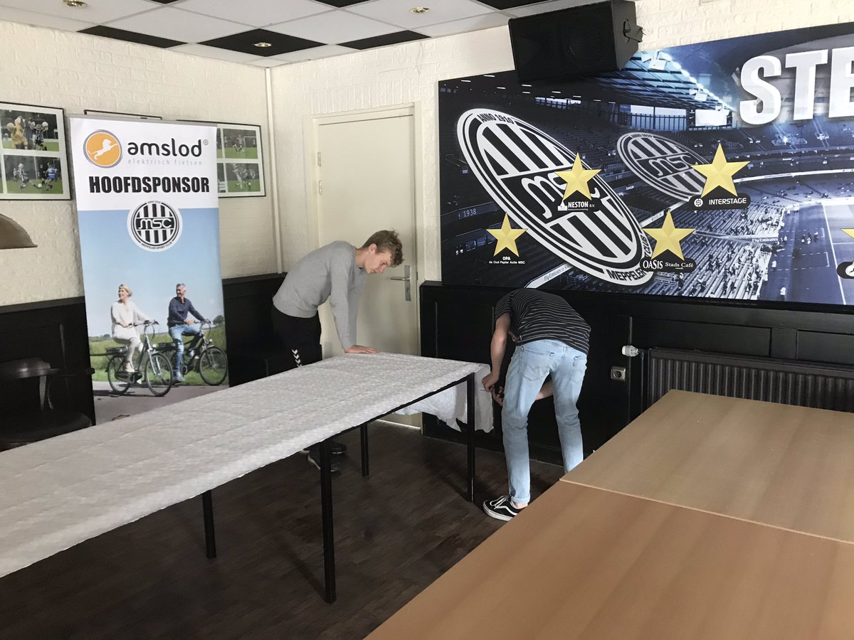 MSCMeppel's tweet image. Aantal Havo en vwo-leerlingen scholengemeenschap Stad &amp;amp; Esch doen lopen hun maatschappelijke stage bij hun eigen voetbalvereniging. Ze maken zich geweldig nuttig en helpen de andere vrijwilligers mee met de voorbereidingen op de @drentsefiets @stadenesch