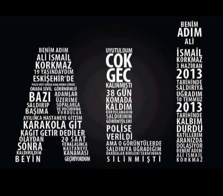 Daha 19 yaşında düşlerinde özgür dünya..
#AliismailKorkmaz 
#AliİsmailHep19Yasında 
#AliİsmailKorkmazFenerbahceYıkılmaz