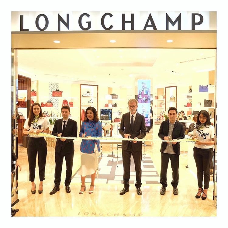 The Grand Opening of Longchamp's newly 