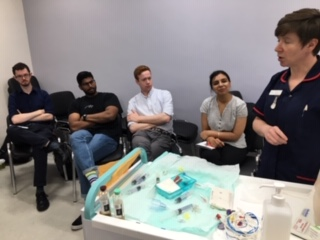 letterkennysim's tweet photo. Having Great fun at the #InternInduction #SkillsWorkshop in LUH. We worked on #NGTubes , #PickLines, #Venepuncture & #bloodcultures , #IVcannulation ,#ABG, #NGtubeinsertion , #IVdrugadministration, #AirwayManagement https://t.co/isXYma4M08