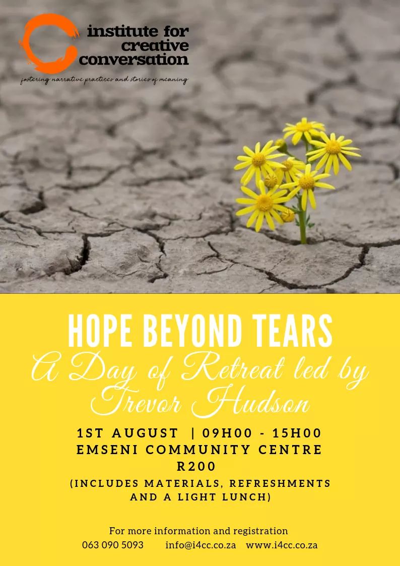 Bookings are now open for Trevor Hudson's Quiet Day. Only a few spaces are available. To register or for more information, please click below or email us info@i4cc.co.za <a href="/trevor040451/">Trevor Hudson</a>

i4cc.co.za/book-online
