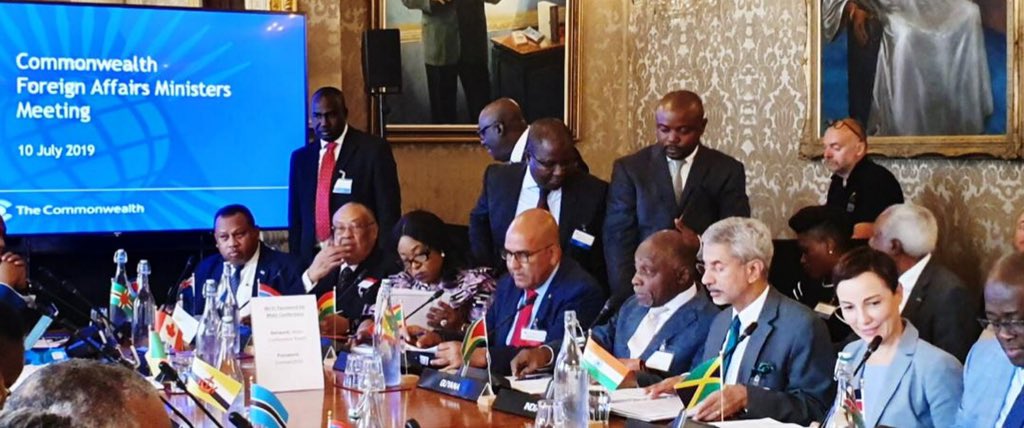 In London for the Commonwealth Foreign Affairs Ministers Meeting.  Working together to build upon a secure, sustainable and prosperous future.

#ConnectedCommonwealth
