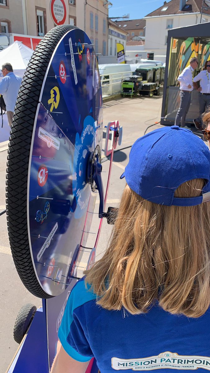 EuropeLotteries's tweet photo. #WednesdayMotivation #BeActive #BeInclusive #TDF2019 #EuropeanLotteries 

@EL_SecGen joins EL member @FDJ @FDJsport  on stage 5 of the @LeTour from Saint-Dié-des-Vosges to Colmar 🚴‍♀️ 🇫🇷 @GroupamaFDJ #TourDeFrance2019 https://t.co/4T9TDV1HKc
