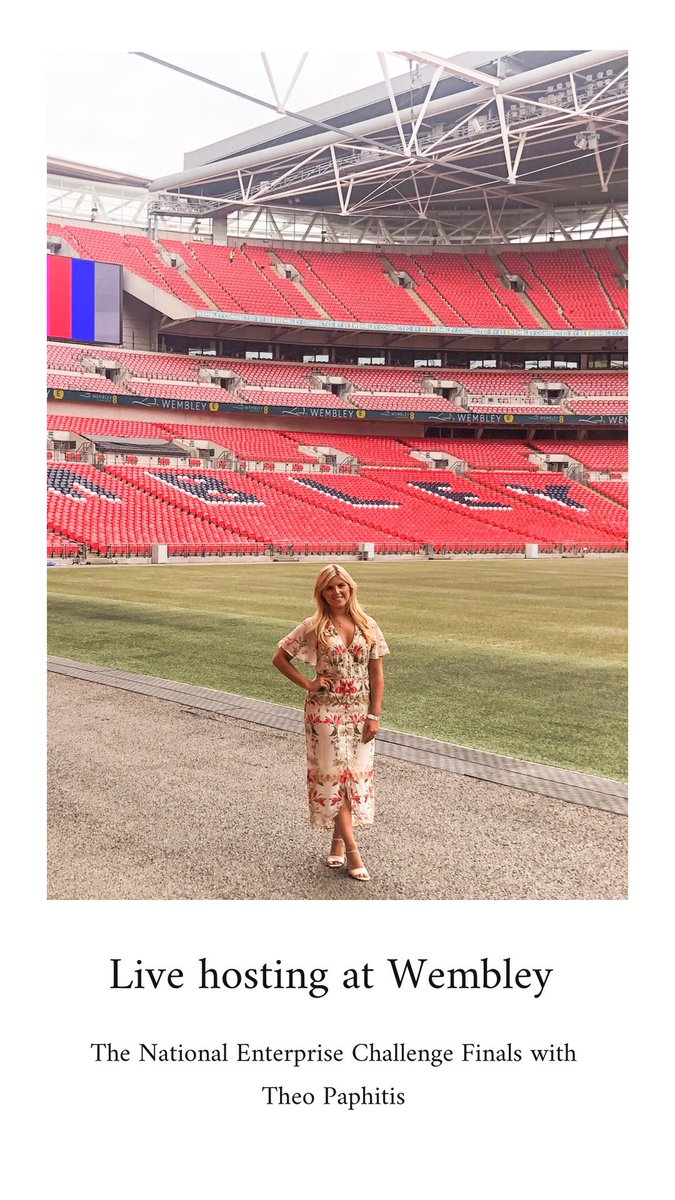 The calm before the storm <a href="/_tnec/">The National Enterprise Challenge</a> finals at <a href="/wembleystadium/">Wembley Stadium</a> #livehosting #presenting #business #cbre #businesschallenge #Entrepreneurs