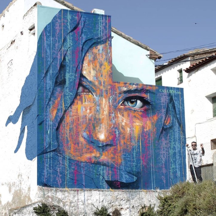 brababella's tweet photo. #Streetart – #CarlosCallizo @ #Torrellas, Spain, for #AyuntamientoDeTorrellas https://t.co/wPwUaLgAAa #arteurbana #urbanart #murals #muralism https://t.co/aavHehpgGd