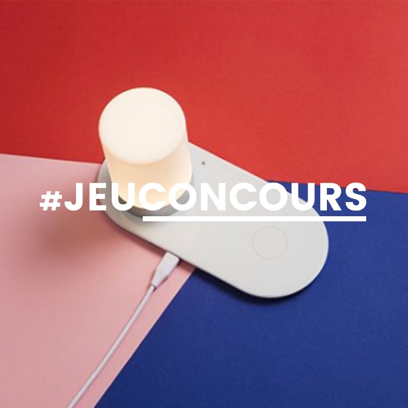 LesSmartAddicts's tweet photo. #JEUCONCOURS : RT &amp; Follow @LesSmartAddicts pour gagner une superbe lampe à induction 💡 ColorBlock. 
Tirage au sort le 16 août 2019. #JEU #CONCOURS https://t.co/NHb893b2pP