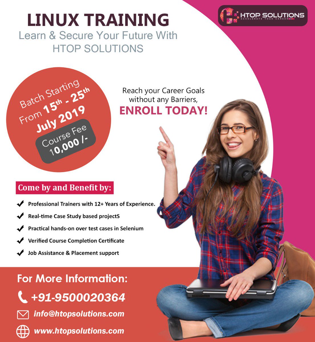 htop_solutions's tweet image. Learn from professional trainer for better future and career. #Linux #training in #chennai, #OMR, #sholinganallur. For more details: 9500020364 or book your free demo class. bit.ly/32lbcMX