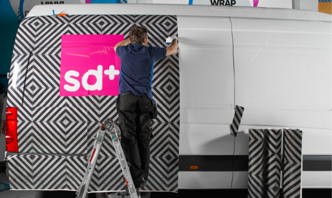 SignageWow's tweet photo. #Cast #VehicleWrap with #Slidable and #Repositionable adhesive technology! - So good that you'll love it from the first application! Check https://t.co/uRFegdxMiO for more details. #orajet3951GRA #orafol #vinyl https://t.co/ncW9Hvrutl