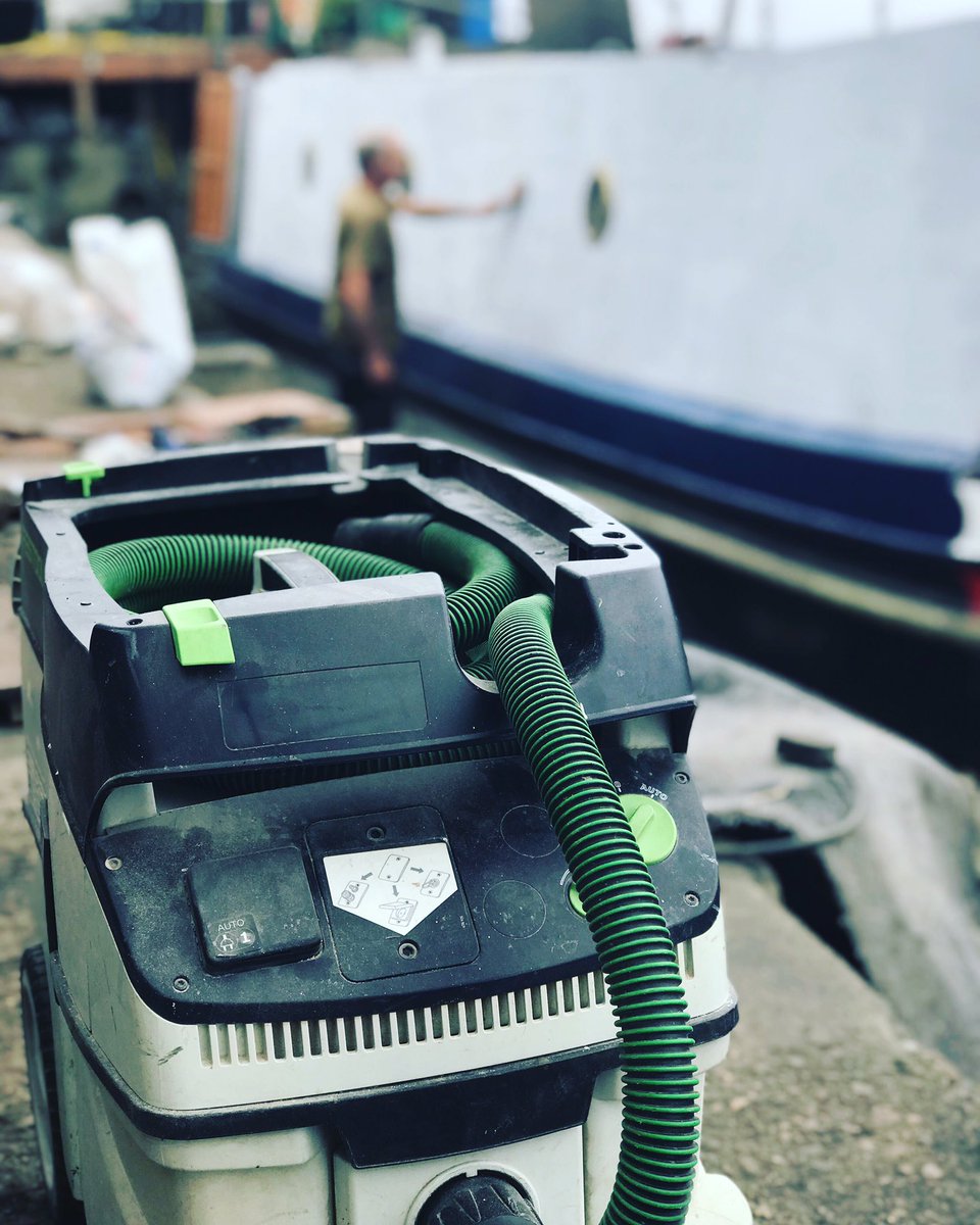 FestoolSteve's tweet image. Bringing narrow boats back to beauty with Festool