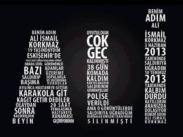 Hep 19 yaşında

#AliİsmailKorkmaz