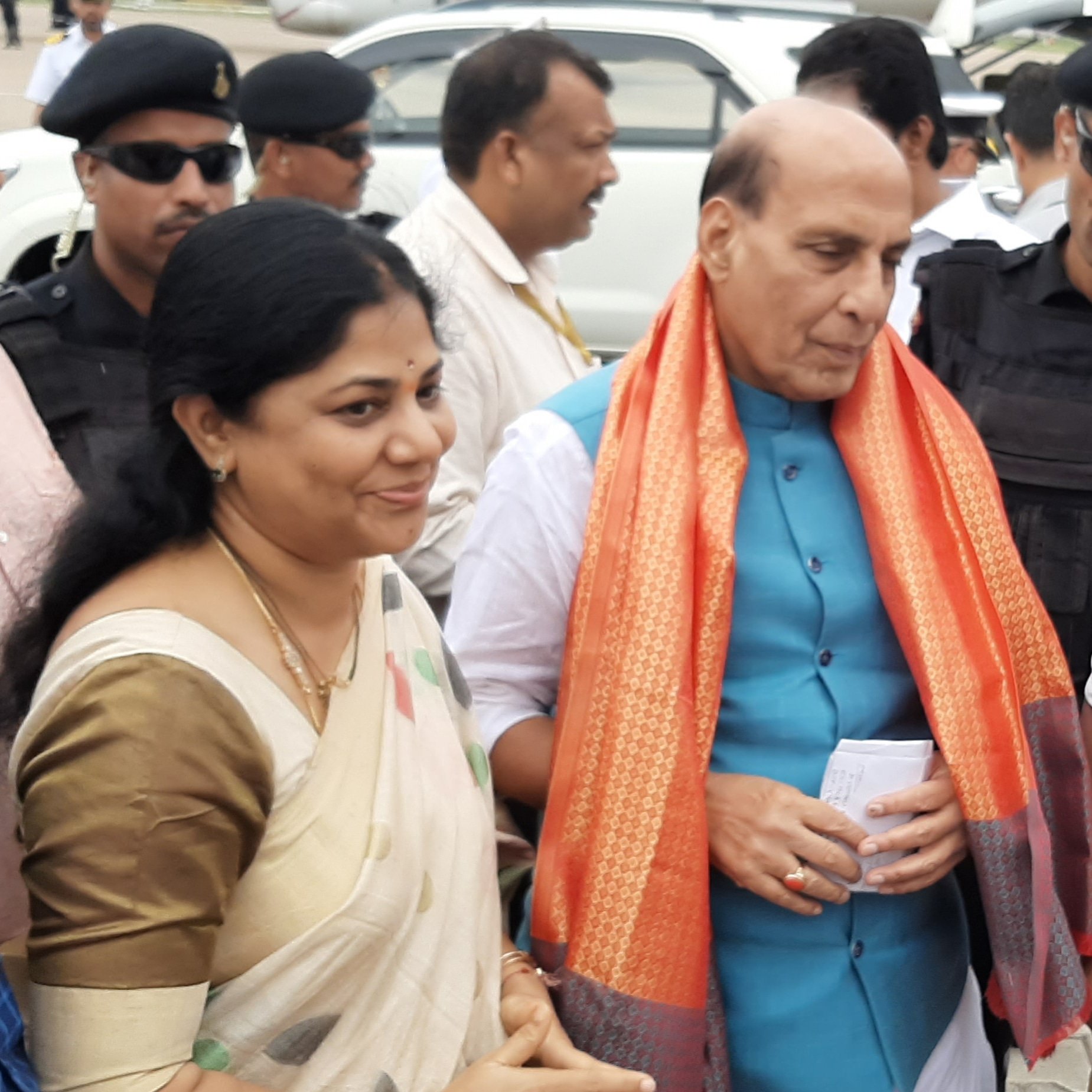 Happy birthday greetings to Hon\ble Defence Minister Shri Rajnath Singh ji 