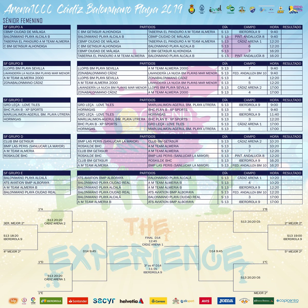 📆 #Arena1000 | Calendario del Arena 1000 de Cádiz de #BalonmanoPlaya

➡️ Senior Femenino

#⃣ #EnjoyTheExperience