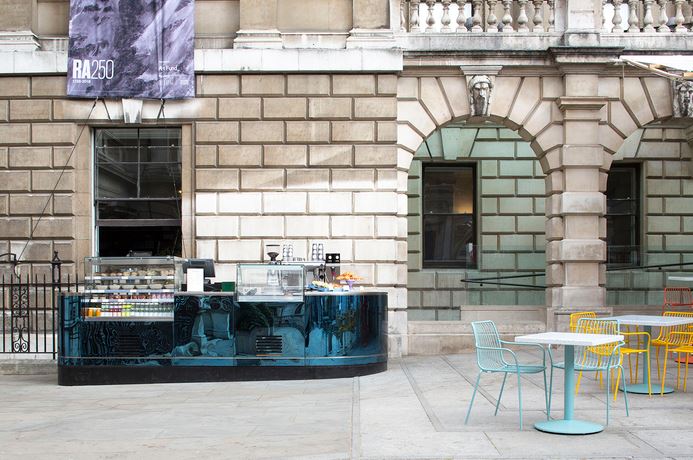 PeytonandByrne's tweet photo. We're excited to announce that the #RACafe at @royalacademy has been shortlisted for The @ResBarDesign Awards 2019 | Design by Transit Studio + Lot Studio
SEE ENTRY: https://t.co/nhdtqeLcqZ https://t.co/Zbc6o3cDmD