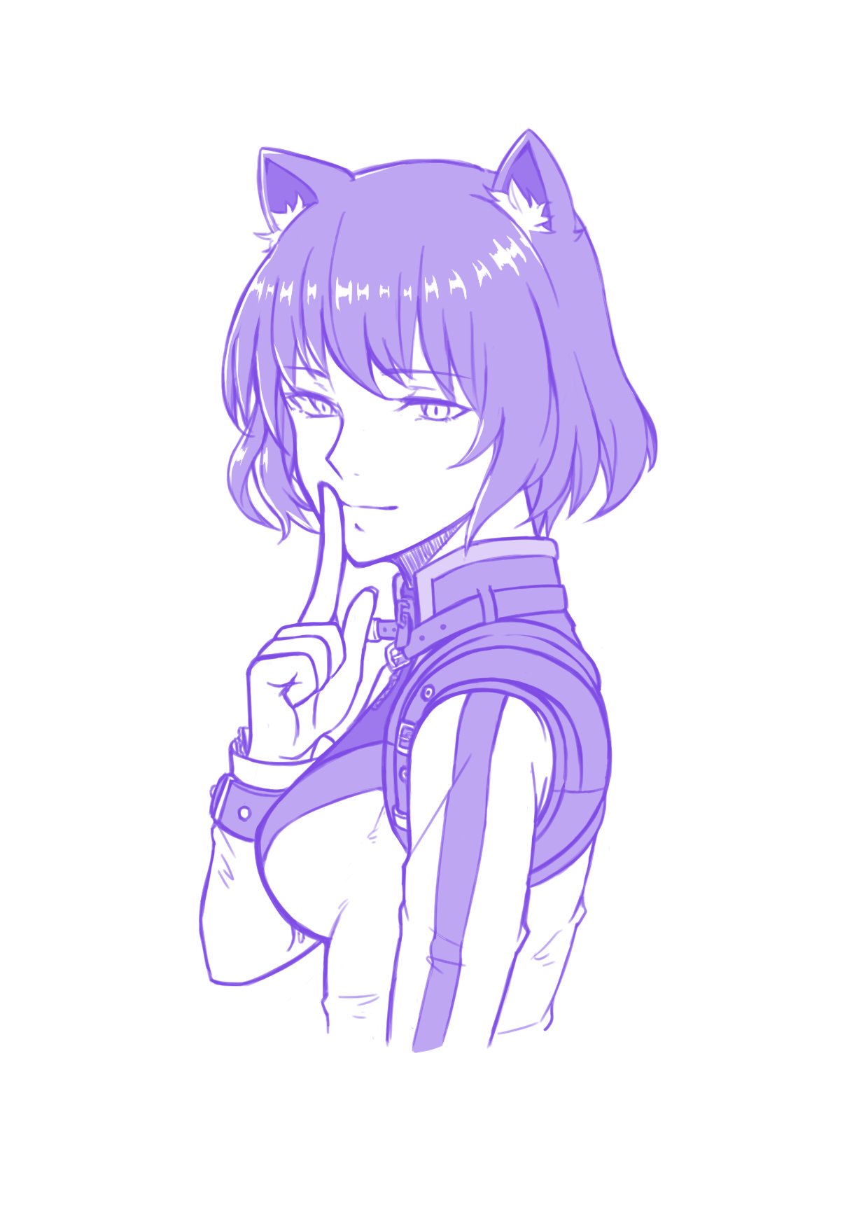 禁電君/COMMISSION CLOSED on Twitter: "Short hair Blake is cute, isn't she?  #RWBY #RWBY7 https://t.co/JmoK659Nkb" / Twitter