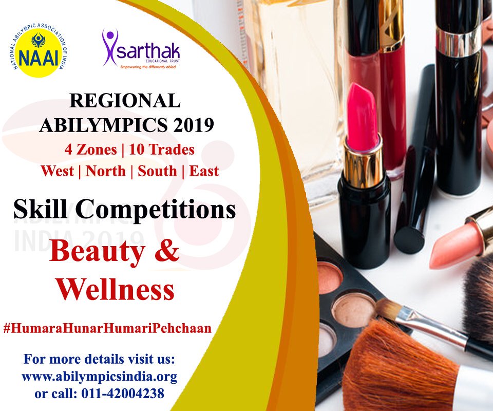 DrJitenderAgga1's tweet photo. SOUTH ZONE ABILYMPICS!!
This is to inform all Divyangjan who want to showcase their skills in the Beauty and Wellness competition that the Regional Abilympics are coming in the Cities near you.
Landing page-https://t.co/D40CyW4oyF, Registration Form-https://t.co/4xBNDtpIqf https://t.co/IIEJI96NyG