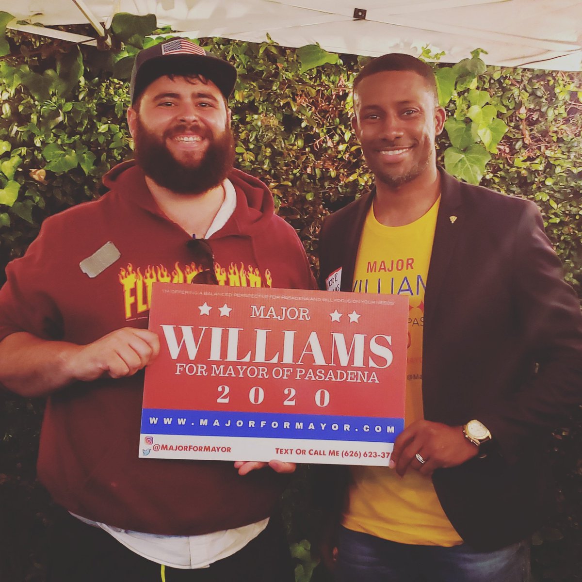 MajorWilliamsCA's tweet photo. It was great to hear @fleccas speak last night. So much insight! #iSupport #majorformayor #pasadena #ShareYour2020Vision #YouShouldRunForMayorOfPasadena #majorformayor #differentkindofcandidate #MAJOR2020 #ThinkMajor #ThinkMajor2020 https://t.co/nm6Ce4Licq