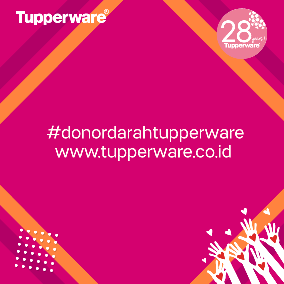 tupperwareID's tweet photo. Dalam rangka ulang tahun Tupperware Indonesia ke-28, donor darah nasional bertajuk #ADropForHopes hadir serentak di seluruh Indonesia
Jadwal lebih lengkap kunjungi link berikut ini https://t.co/S0MUVaDd9n, jangan sampai terlewat ya! #DonorDarahTupperware https://t.co/E3zGzZIpae
