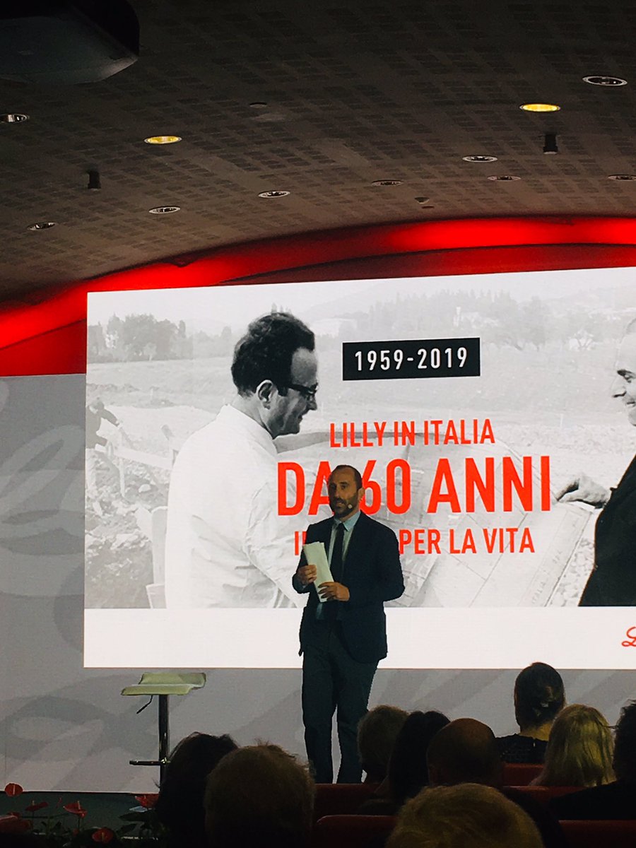 ambraborriello's tweet photo. Si comincia! Super orgogliosa di partecipare al 60 compleanno di LillyItalia! L’apertura di Federico Ferrazza, Direttore @wireditalia 
#WeAreLilly #60anniperlavita https://t.co/gPBCb0jTpd