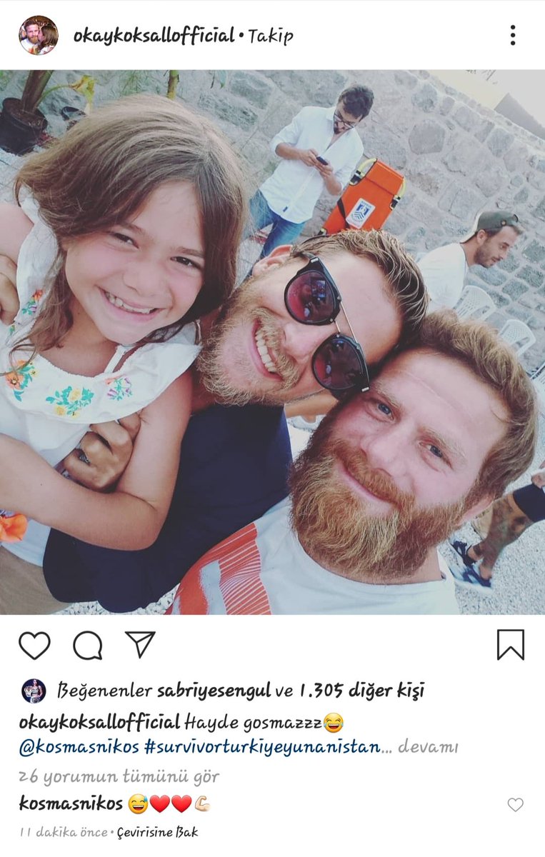 mavilida's tweet photo. Hayde gosmazzzz 😂😂 
#survivor2019 #okayköksal #nikoskosmas https://t.co/WM2QWDNbPO
