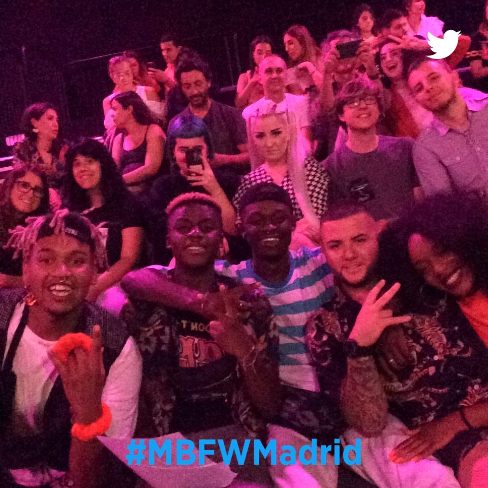 MBFWMadrid's tweet image. @afrojuice195 all together en @Mariaescote #MBFWMadrid