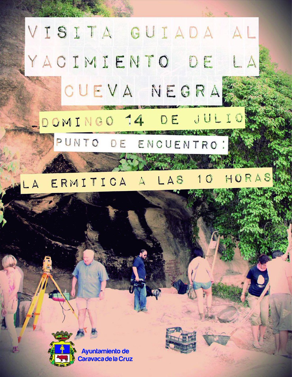 AytodeCaravaca's tweet photo. El yacimiento de la Cueva Negra de La Encarnación celebra puertas abiertas este domingo https://t.co/cxpUCOfQbJ

#Caravaca @TurismoCaravaca https://t.co/URlJB9cMiX