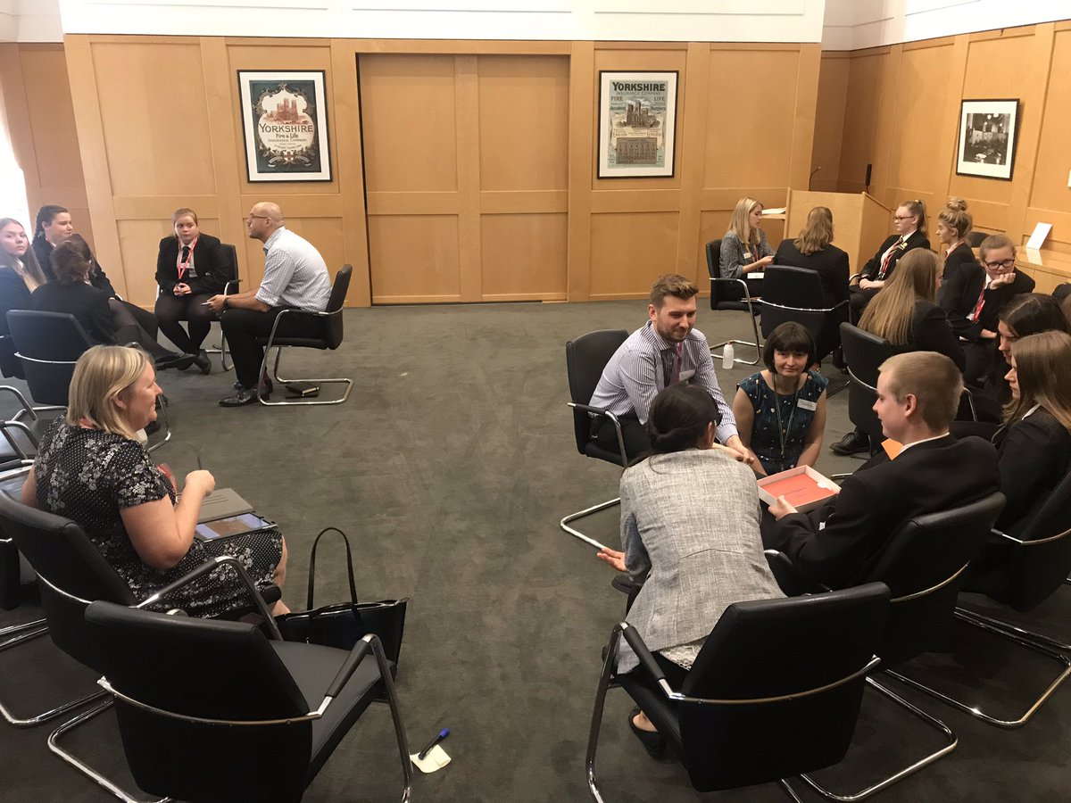 YorkCares's tweet image. Lots of brilliant discussions going on within “The Game” made by @avivaplc at our first #ProjectDare session. Thank you to our volunteers who are sharing all of their knowledge with the pupils. Lots of keen pupils engaging through @FutureHY