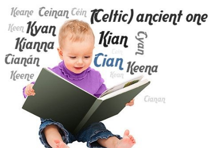 Cian in Irish means "ancient"! In mythology Cian father of Lug, the sun-god! Seduced the daughter of Balor (evil one-eyed king of the Fomorians), after Balor stole his magic cow! As a result of this unhappy union, Lug was born. 2015, 14th most popular Irish boys name in Ireland!