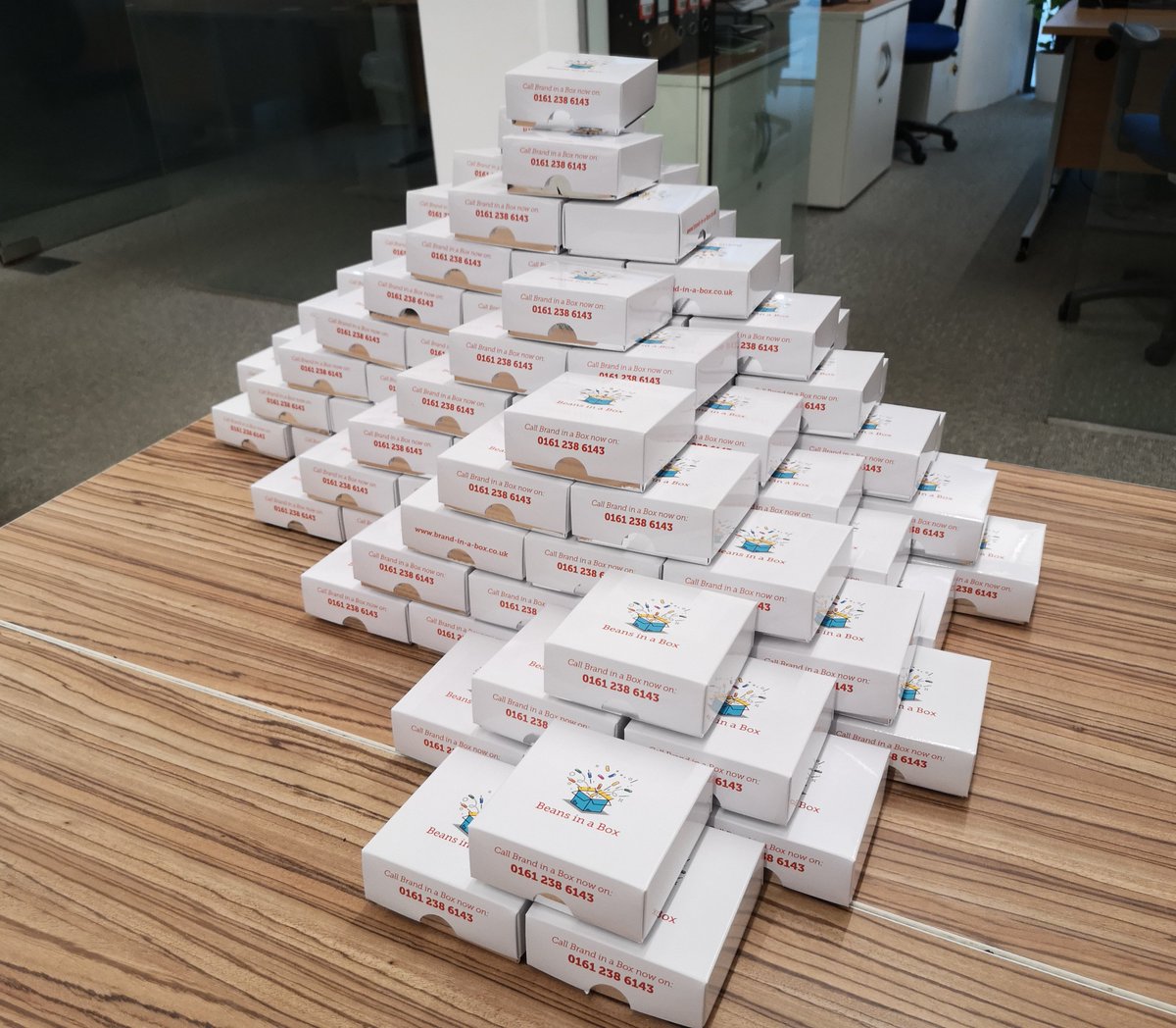 BrandInBox's tweet image. Jellybeans boxed and ready for #Recfest19...