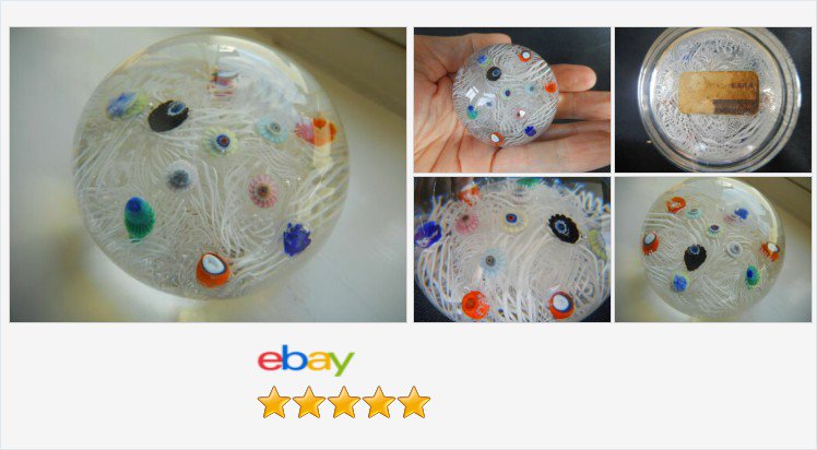 APRILANTIQUES's tweet photo. Just listed ! #STRATHERN VINTAGE #GLASS #PAPERWEIGHT ~ #LATTICINO CARPET / #MILLEFIORI #CANES ! | eBay#UK#AUSTRALIA#CANADA#NEW ZEALAND#GERMANY#USA
https://t.co/rcJeSGlK3S
(Tweeted via https://t.co/O5bDsTbuBp) https://t.co/SzyL2k9LfJ