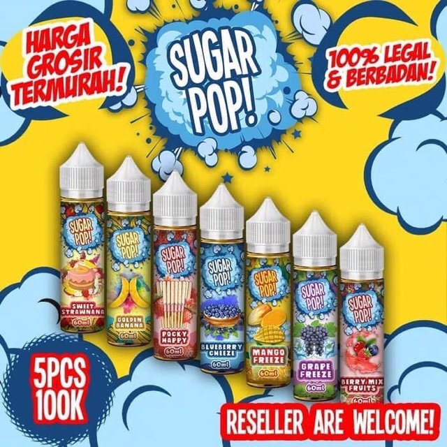 Saya menjual Sugar Pop! Liquid 60ml non nic seharga Rp30.000. Dapatkan produk ini hanya di Shopee! shopee.co.id/persiaalista/2… #ShopeeID