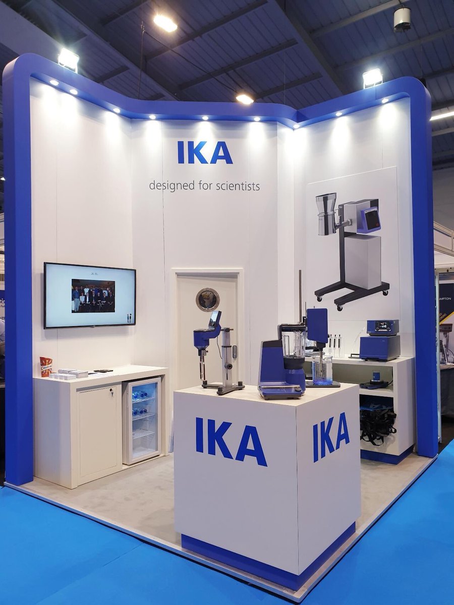 IKAworldwide's tweet photo. Stop by and visit us at the @AdvancedAms Show today and tomorrow (Booth 1104) and check out all of the new and exciting products IKA has to offer!💙 #AMS19 #CUK19 https://t.co/7avMKMCAiB